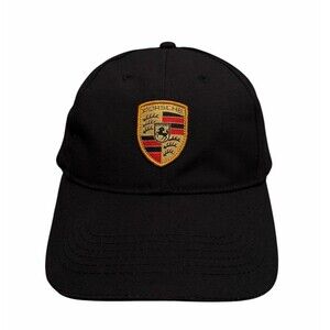 PORSCHE Design Stuttgart Crest Logo Adj. Strapback Hat